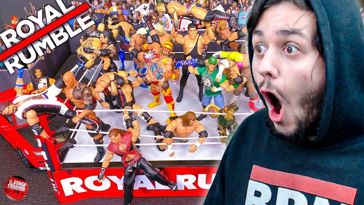 WSC STAGE CREATOR GREATEST ROYAL RUMBLE ACTION FIGURE MATCH! YouTube