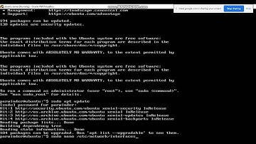 Assign Static and Dynamic IP address on Ubuntu Server