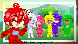 [OLD] The teletubbies but they are of their opposite gender|| Tele/slendytubbies ⚠warning Au⚠