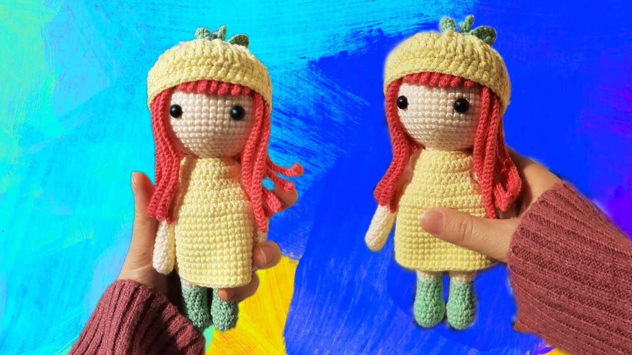 Amigurumi Limon Kız Tarifi (part 1)