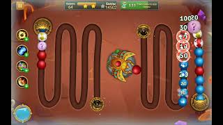 Jungle Marble Blast Level 64 screenshot 4