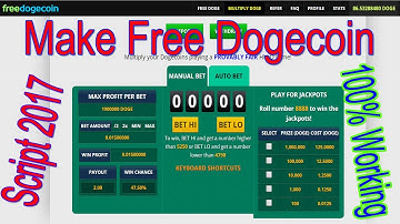 Dogecoin Script 100% Profit With Proof In Hindi
