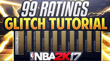 NBA 2K17 99 OVERALL GLITCH!! | 99 ATTRIBUTE GLITCH !!