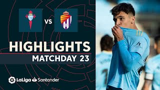 Resumen de RC Celta vs Real Valladolid (3-0)