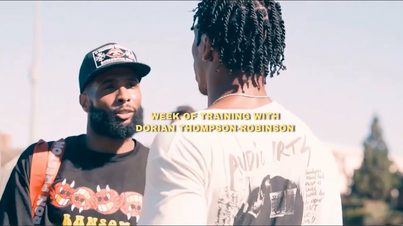 Obj Rapper Week of Training w/ UCLA QB featuring OBJ, Dwayne Haskins, Rapper ...