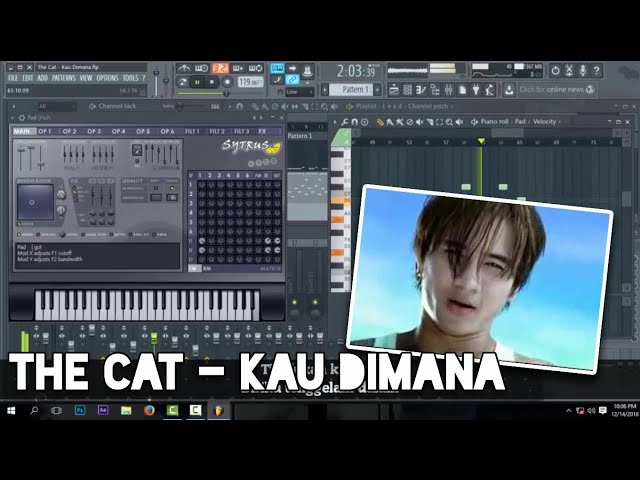 The Cat - Kau Dimana (Karaoke) FL Studio class=