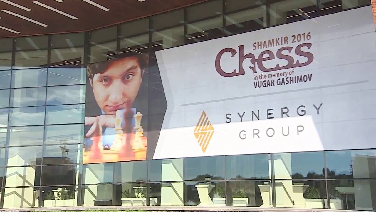 Opening ceremony - Shamkir Chess 2016 in the memory of Vugar Gashimov