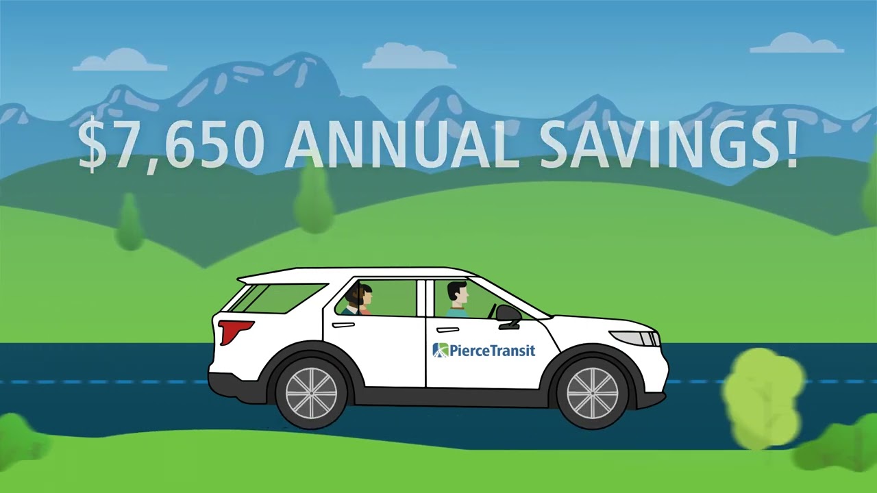PierceTransit Vanpool Savings
