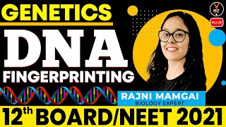 Genetics Class 12 3 | DNA Fingerprinting | Biology Class 12 Board Exam 2021 | Rajni Ma'am