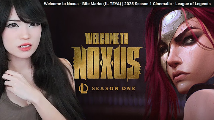 Emiru Reacts to "Welcome to Noxus - Bite Marks" League of Legends Cinematic
