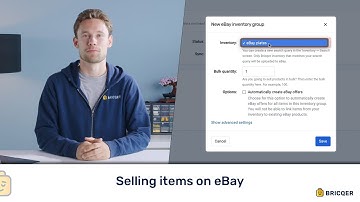 Selling items on eBay with Bricqer