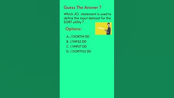JCL Mainframe interview questions _13#cobol #mainframe #viral #interview #jcl #youtubeshorts