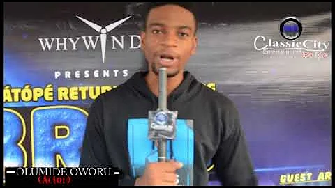 OLUMIDE OWORU AT ClassicCity entertainment Naija