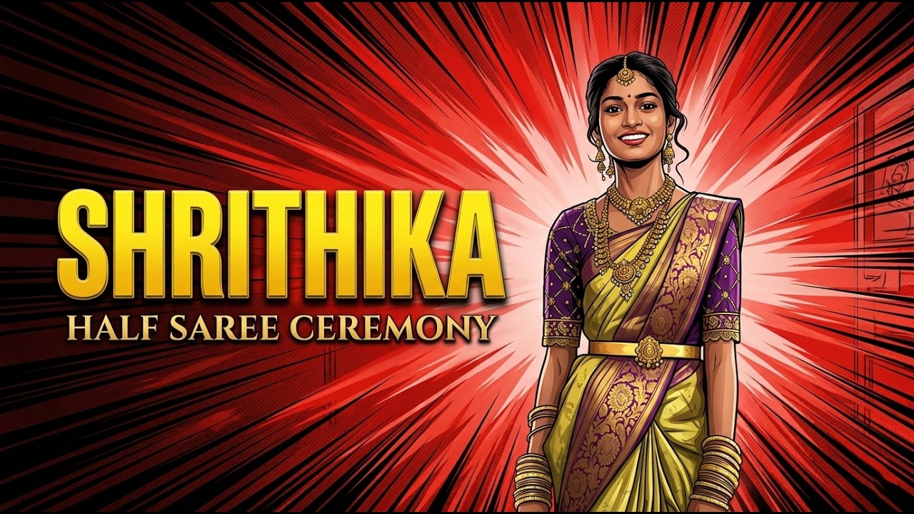 Shrithika Half Saree Ceremony | Cinematic Teaser | Happy Galaxy Photography | #aa23
