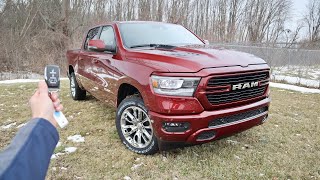 2023 Ram Laramie 1500 Crew Cab 4X4: Start Up, Walkaround, POV, Test Drive and Review Ram 1500 4x4 Crew Cab