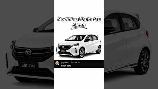 Modifikasi Daihatsu Sirion #modifikasi #daihatsu #sirion #otomotif #crossbar #volkracing #fyp