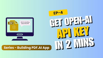 How to create Open-AI (ChatGPT) API Key and Secrets? (Langchain Series Ep.4)