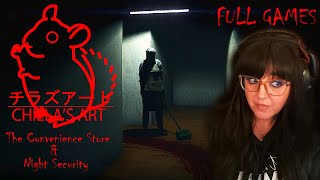 My first EVER Chilla's Art games! | First Playthrough | The Convenience Store & Night Security