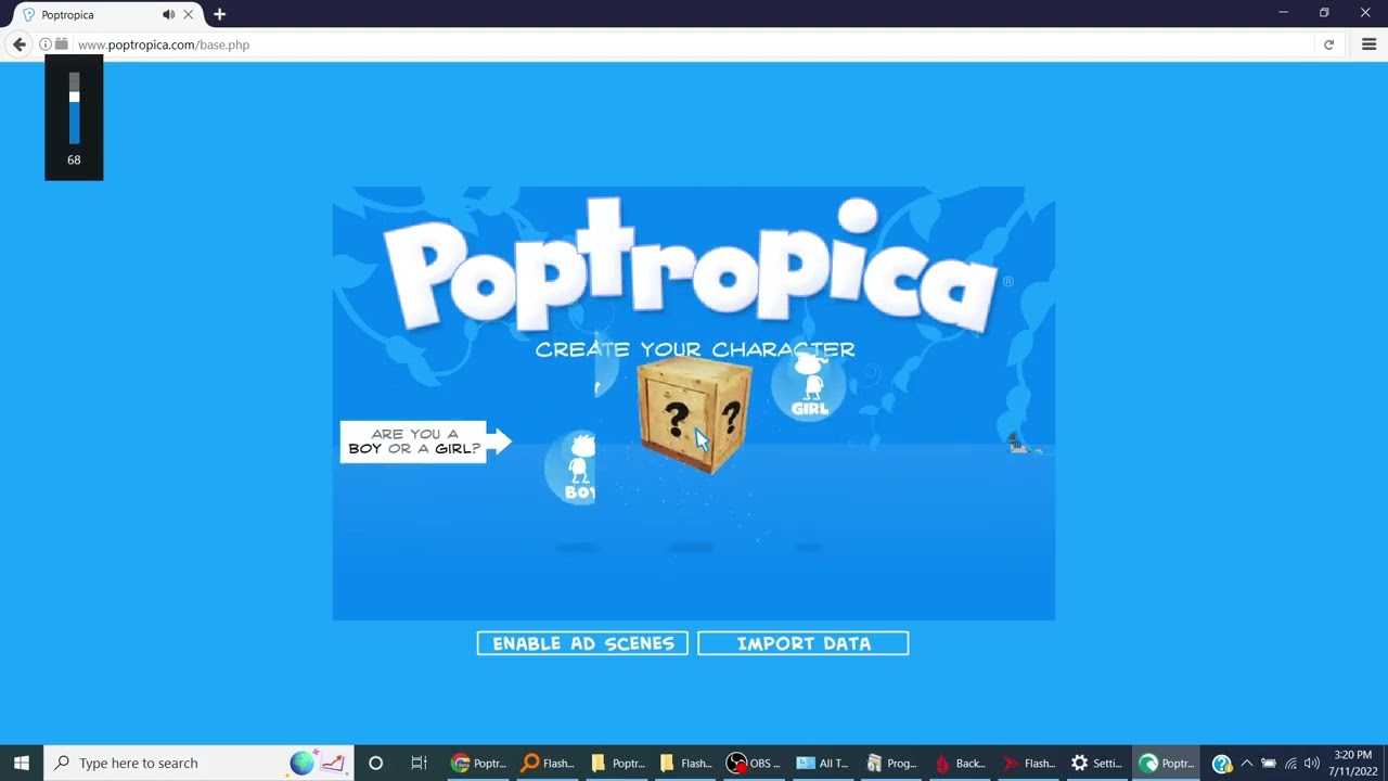Poptropica Flashpoint how to play old islands YouTube