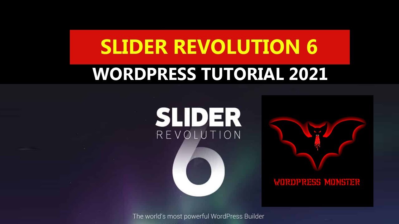 Slider Revolution 6 WordPress Tutorial - revolution slider full screen ...