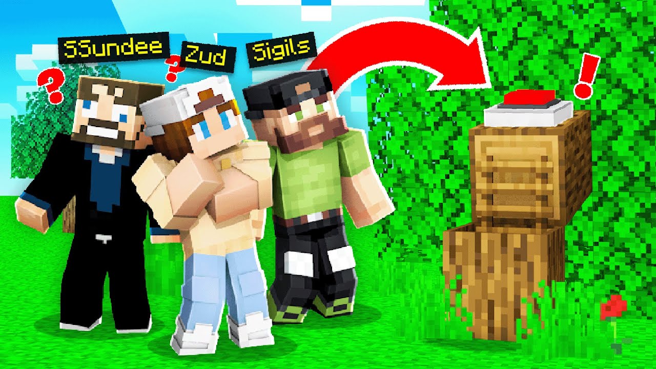 TOXIC Find the Secret Button in Minecraft...