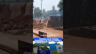 CHUVA DERRUBA MURO DA TOCA DA RAPOSA II EM BH por Wagner de Oliveira