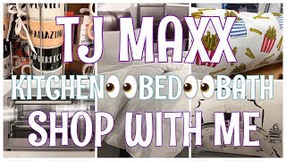 TJ MAXX👀SHOP WITH ME👀KITCHEN👀BED👀BATH