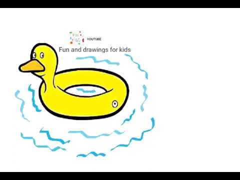 Hvordan tegne en svømmeflåte