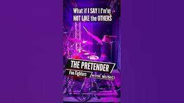 Foo Fighters - "The Pretender" (Band Cover / Drummer Cam) Performed LIVE @ Fashion Show #Shorts