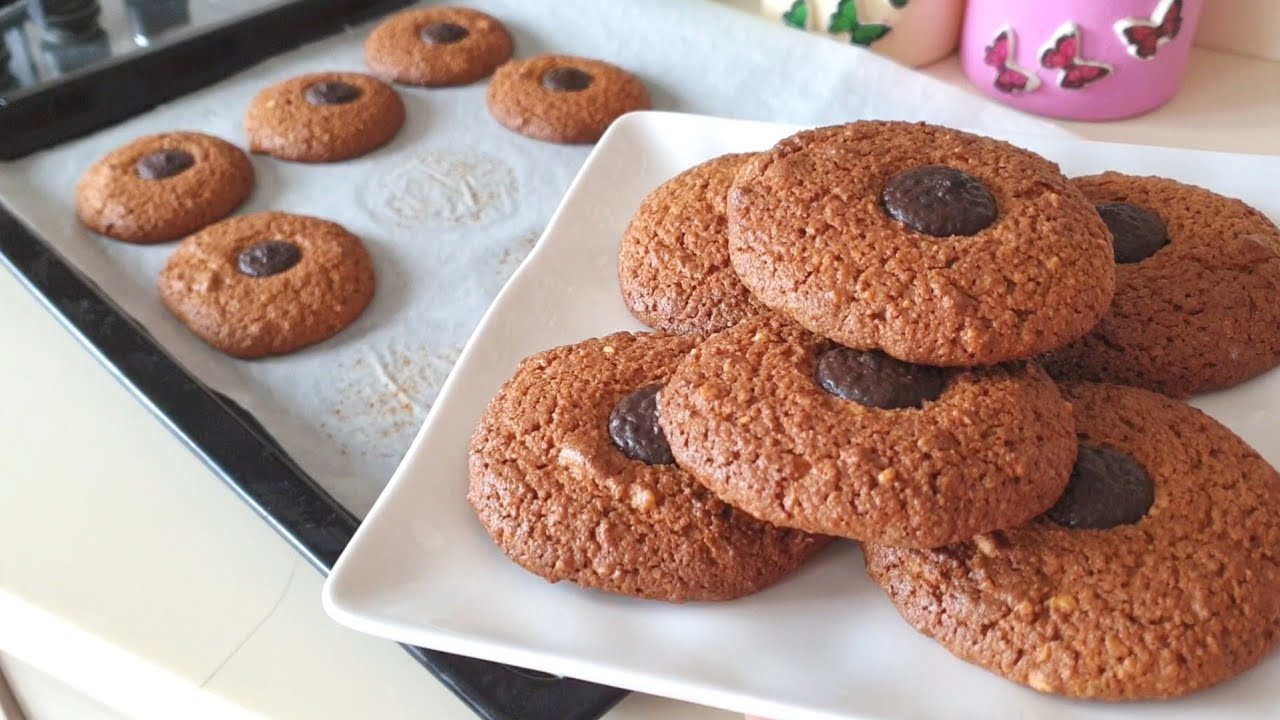 EL SÜRMEDEN YAPIN ❗AĞIZDA DAĞILAN DİYET KURABİYE 🌺 BUĞDAY UNSUZ, ŞEKERSİZ, GLUTENSİZ 💯