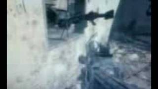 Invisible machine gun (cod4)