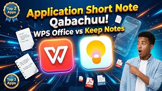 Best Apps for Short Notes | Afaan Oromoo screenshot 1