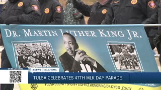 Tulsa celebrates 47th annual Martin Luther King Jr. Day Parade