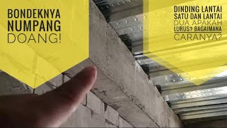 TANGERANG | The result of casting the beams first, then casting the bondek slab. It looks very st...