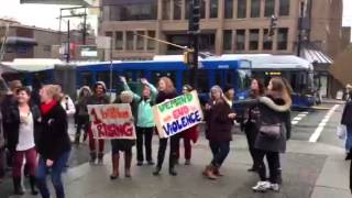 One Billion Rising - WAVAW's Flash Mob - I Love Myself Today