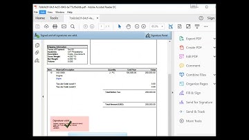 Digital Signature from SAP Business Documents