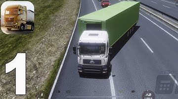 Truckers of Europe 3 - Gameplay Walkthrough part 1(iOS,Android)