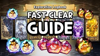 How I SPEEDRUN the Exploration Logbook (3 Minute Guide) | Timeline of Fate, CookieRun: Kingdom