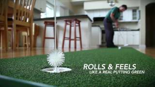 The Golfers Edge Bent Grass Putting Mat