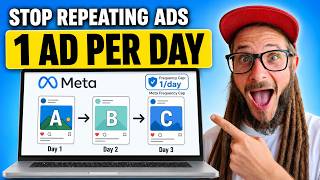 Ad Frequency Cap vs Maximize Daily Unique Reach  (Building Touch Points with Meta Ads) screenshot 1