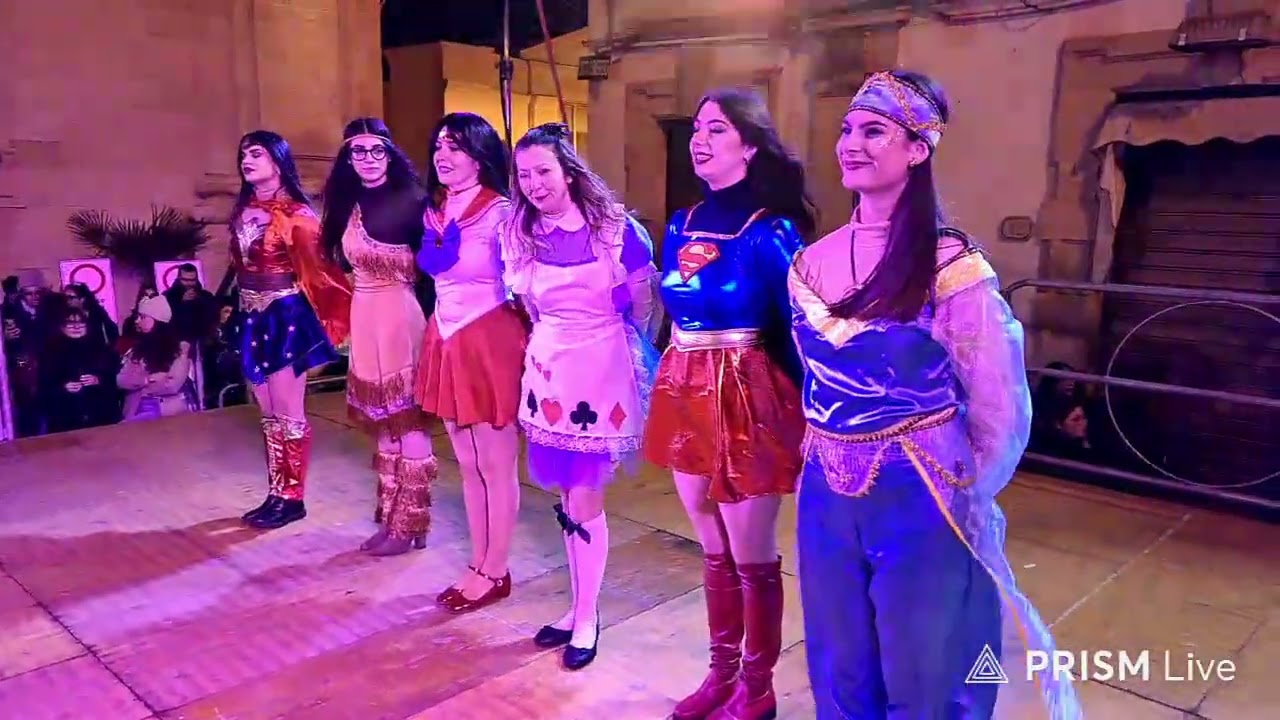 Carnevale nel Borgo 2026  Domenica 15 Febbraio Animazione Piazza Municipio Alfia Biondi New Ballet