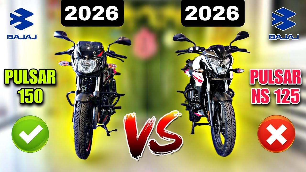 Bajaj Pulsar 150 New Model 2026 VS Bajaj Pulsar NS 125 2026 | 125cc VS 150cc | 😱 Shocking Results |