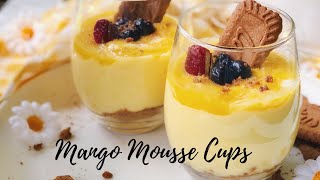 Creamy Mango mousse