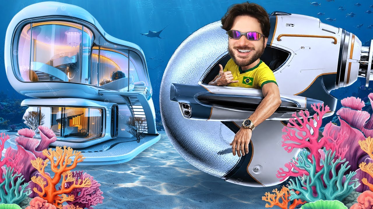 EU CONSTRUÍ UM CARRO E UMA CASA NO SUBNAUTICA 2!
