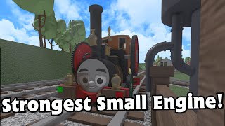 How Many Van This Small Train Can Pull?