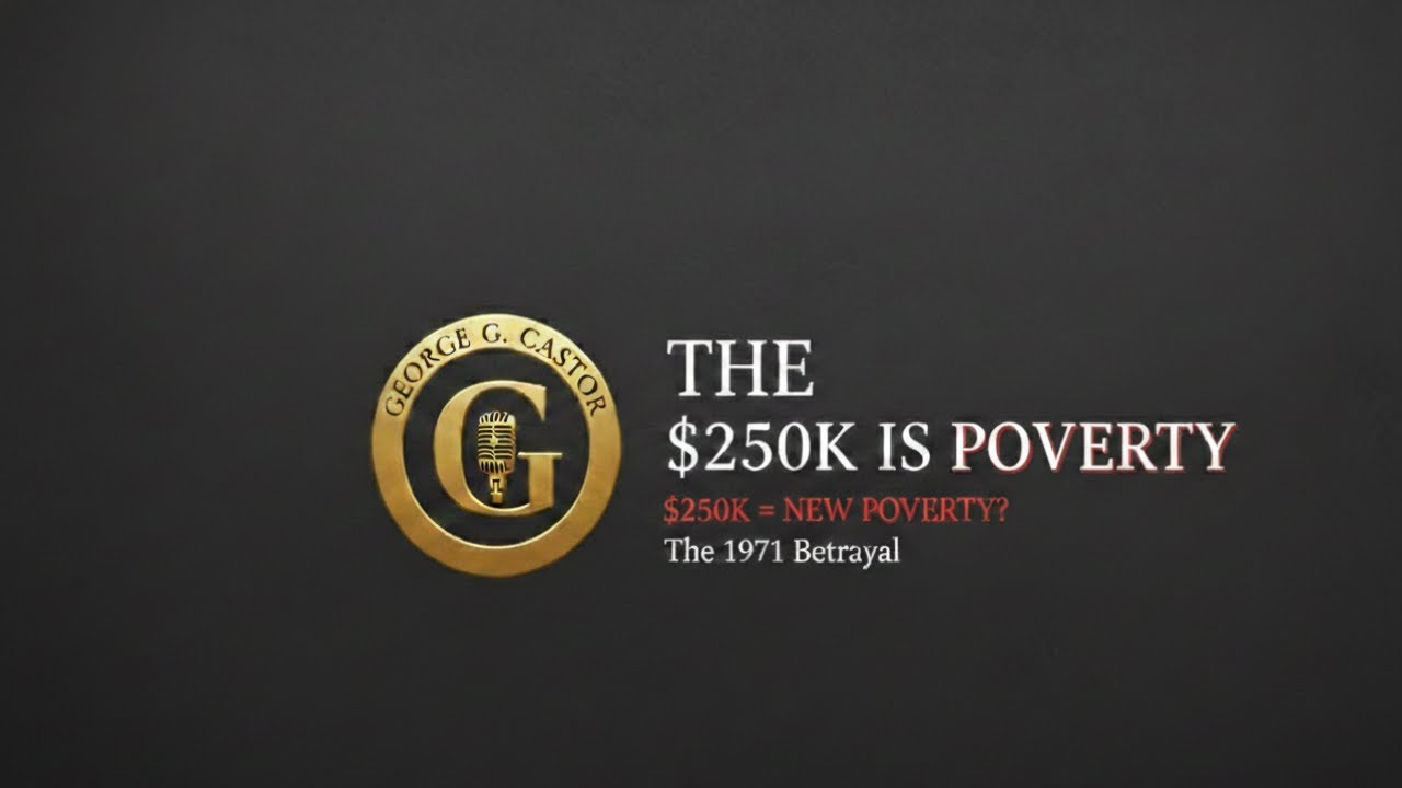 Why $250k is the New Poverty Line (The 1971 Trap Exposed)