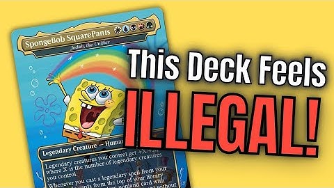 The Ultimate Universes Beyond Commander Deck! // Spongebob SquarePants