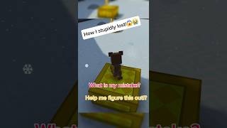 How stupidly I lost! #superbearadventure #games IndieGame#SBA#viralshortvideo
