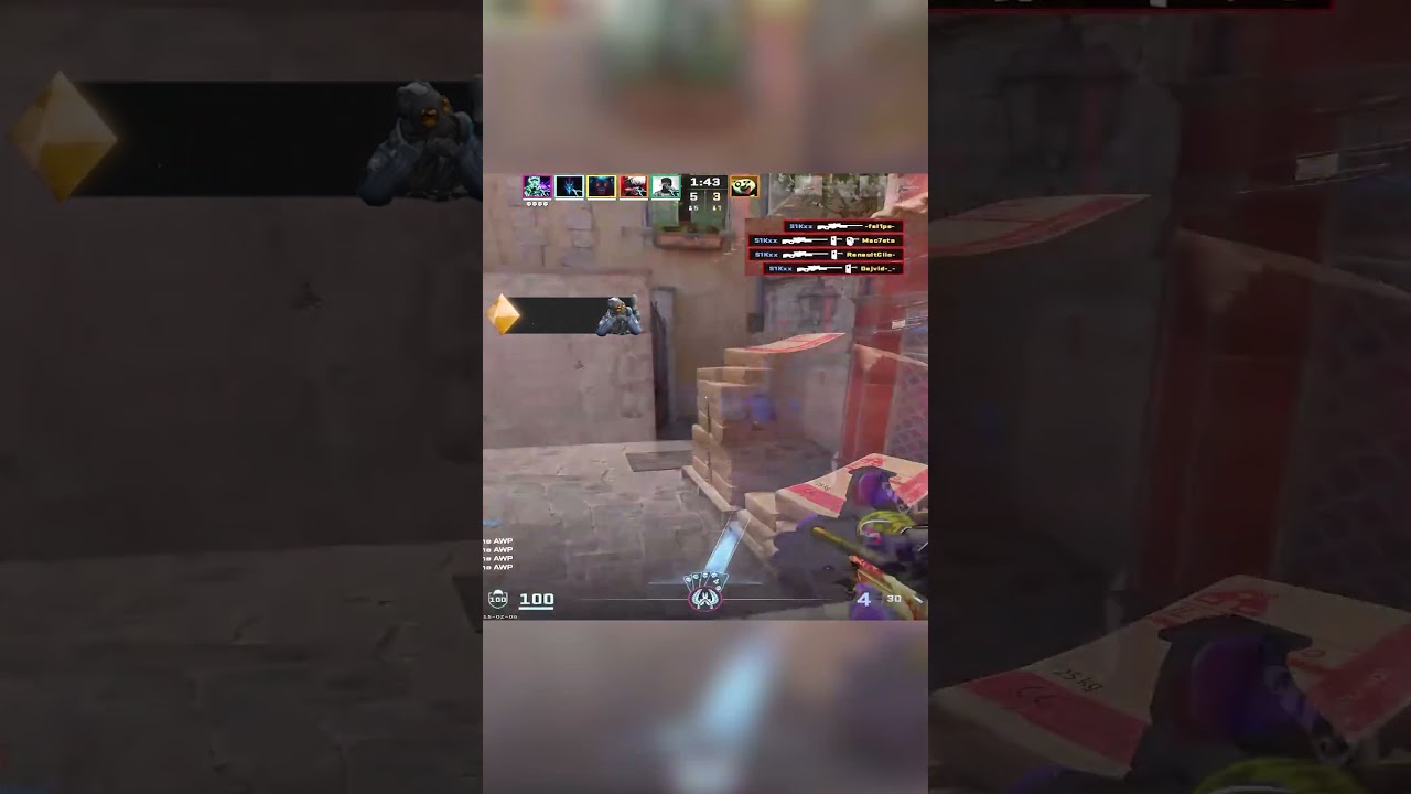 INSANE 1 SHOT = 4 FRAGS + ACE MOMENT 🔥