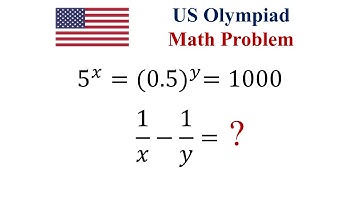US Olympiad Math Problem | Solution without using log | Learn the trick to solve it